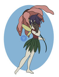 Plague Fairy. Full Body Simple with Simple Background. Also available as stickers for $4