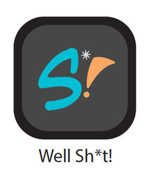 'Well Sh*t!' Phone App Logo Design