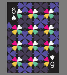 6 of Spades for AIGA Wichita 2020 The Deck event